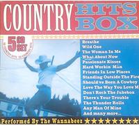 Country Hits Box 5 Cd Set Performed By the Wannabeez