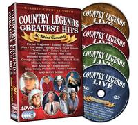 Country Legends Greatest Hits: 50 Mini Concerts [USA] [DVD]