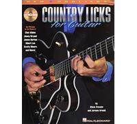 Country licks for guitar guitare +cd