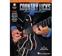 Country licks for guitar guitare +cd