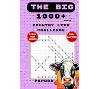COUNTRY LIFE CHALLENGE: 100+ Themed Word Search Puzzles for Adults: Large Print Farm & Animals Edition - Relax, Stay Sharp, Enjoy 100+ Puzzles | 6x9 ... Book (Papora: Seasons Word Search Collection)