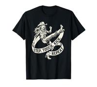Country Line Dancing Cowgirl Botas para Mujer Western Dancer Camiseta
