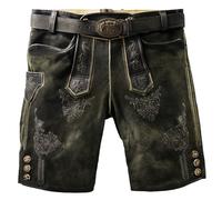 Country Maddox Ammersee Pantalones Cuero Hombre Traje de Cuero Pantalón de Traje