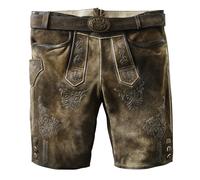 Country Maddox Ammersee Pantalones Cuero Hombre Traje de Cuero Pantalón de Traje
