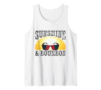 Country Music Babe Sunshine y Bourbon Whisky Hunter Camiseta sin Mangas