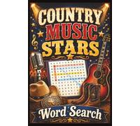 Country Music Stars Word Search: Large Print Puzzles for Adults & Seniors Featuring 50 Country Music-Themed Challenges and 450 Words to Find: Large ... Featuring Pop, Rock, R&B, Country, & Jazz)