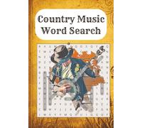 Country Music Word Search: Word Puzzles for Country Fans ,Country Instruments, Lyrics, Legends and Southern Themes