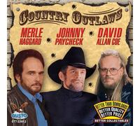 Country Outlaws (CD) MERLE / JOHNNY PAYCHECK / DAVID HAGGARD (Importación USA)