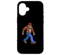 Country Redneck Sasquatch Bigfoot Dude Southern Pride Carcasa para iPhone 16