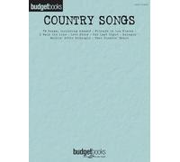 Country Songs: Budget Books: Easy Piano