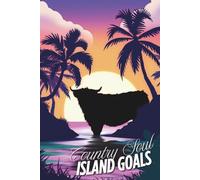 Country Soul, Island Dreams: A 155-Page Lined Notebook for the Daydreaming Cowgirl