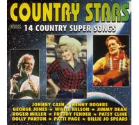 Country Stars-14 Country super songs (cardsleeve) - Johnny Cash, Kenny Rogers, Billie Jo Spears, Roger Miller...