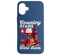 Country Stars and Wine Bars Wine Lover Estilo de Vida Occidental Carcasa para iPhone 16 Plus