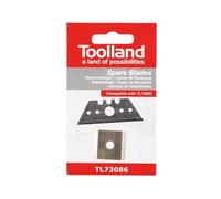 Country TL73086 - Juego de herramientas con cuchillas rectangulares y triangulares (2 unidades)