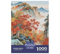 Countryside Views 1000 Pièces Rompecabezas Desafiante Único para Adultos Regalos para Familiares Y Amigos Tout-Petits 38x26cm/1000pcs
