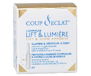 Coup d'Eclat Ampollas Lift & Brillo Rostro Caja de 3