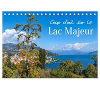 Coup d'oeil sur le Lac Majeur (Calendrier de bureau 2026 DIN A5 vertical), CALVENDO calendrier mensuel: Découvrez le charme éternel du Lac Majeur, entre élégance et nature.