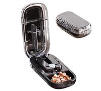 Coupe-Comprimé - Broyeur Médicaments Portable, Outil Multifonctionnel pour Couper Demi ou Quart, Diviseur Médical | Idéal Personnes Âgées Adultes Infirmières, Usage Hôpital Travail Voyage École