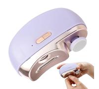 Coupe-Ongles Électrique - Coupe Silencieuse, Prise Compacte, Lumière LED | Polisseur 3 En 1 Avec Meulage Doux, Lime À Ongles Bébé Pour Maison Hôtel École Voiture Voyage