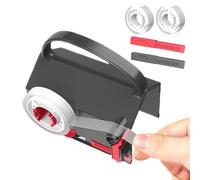 Coupe-papier Compact Pour Emballage - Kit Complet Avec 2 Coupeurs, Bandes Et Têtes De Remplacement | Idéal Noël, Projets Scolaires, Art Photo, Films, Autocollants, Courrier Et Colis