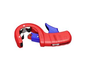 Coupe-tube Manuel Knipex Dpt50 Pour Tubes Plastiques Épais 32 À 50 Mm, Coupe Et Chanfreinage En Une Étape