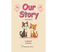 Couple Journal - Personalized Relationship Notebook for Fluffy Cat Lovers: Anniversary Gift Idea - 120 Lined Pages A5