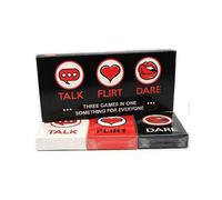 Couple Romantic Card Game Game Deck Talk Or Flirt Or Dare Cards 3 Games Cards Deck Lovely Gift for Couples Adult Sex Game
