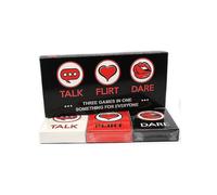 Couple Romantic Card Game Game Deck Talk Or Flirt Or Dare Cards 3 Games Cards Deck Lovely Gift for Couples Adult Sex Game