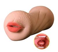 Couple Sex Toys Masturbador SexppToy para Hombres Vagina Artificial Boca Anal Oral Lengua Dientes Masgee Orgasmo Masculino Seis Productos Vibrador