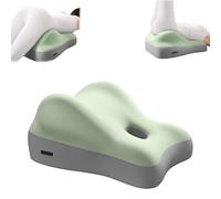 Couples Butt Cushion for Couples - Ergonomic Foam Wedge Pillow for Sitting & Lying, Pregnancy & Home Comfort, Modern Low-Profile Design(Gray)