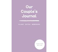 Couples date book: Our Story Told by Both of Us | Couple gifts for him and her | Valentine's Day or Anniversary Gift | Paperback | A5 Format