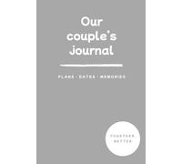 Couples date book: Our Story Told by Both of Us | Couple gifts for him and her | Valentine's Day or Anniversary Gift | Paperback | A5 Format