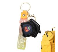 Couples Keychain - Cute Spooky Pumpkin Ghost House Light Lanyard Decoration