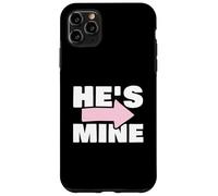 Couples Matching Gift He's Mine Carcasa para iPhone 11 Pro MAX
