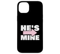 Couples Matching Gift He's Mine Carcasa para iPhone 14 Plus