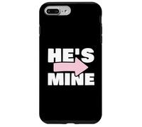 Couples Matching Gift He's Mine Carcasa para iPhone 7 Plus/8 Plus