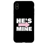 Couples Matching Gift He's Mine Carcasa para iPhone XS MAX