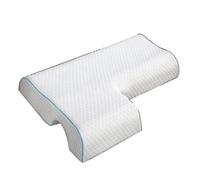 Couples Pillow Arched Cuddle Pillow with Slow Rebound Memory Foam for Arm Rest Hand