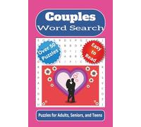 Couples Word Search: Word searches with easy to read print about couples, romance, relationships, and more