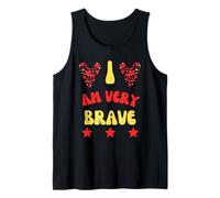 Courage Bravery Get Well I Am Muy Valiente Presente Camiseta sin Mangas