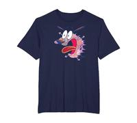 Courage The Cowardly Dog Evil Inside Camiseta, Hombre Tallas Grandes, Azul Marino, 2X Alto