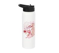Courage the Cowardly Dog Running Scared Stainless Steel Insulated Water Bottle