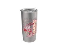 Courage the Cowardly Dog Running Scared Vaso térmico de acero inoxidable de doble pared