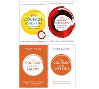 Courage to be Happy, Courage To Be Disliked, Courage To Stay Happy, Courage To Be Different 4 Books Collection Set