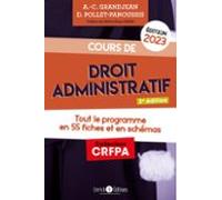 Cours De Droit Administratif 2023 (ebook)