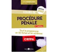 Cours De Procédure Pénale 2022 (ebook)