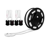 Court Boundary Lines - Portable Tennis Training Markers, 240x528 Inch Sports Field Layout Strips with High Visibility Color Design, Quick Setup Ground Positioning System, Ideal for Basketball Volleyba