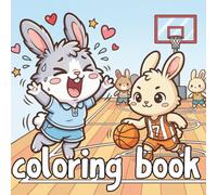 Court Side: A Cute Animal Basketball Mom Coloring Book for All Ages