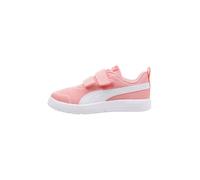 PUMA COURTFLEX V3 Mesh PS, Sneaker, Pink Fruit White-Peach Frost, 29.5 EU