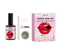 Courtieyeardceastea Juego de gemas de bricolaje con cristales para decoración de uñas, adornos orales, Pink, 3 x 7.4cm, como se muestra en la